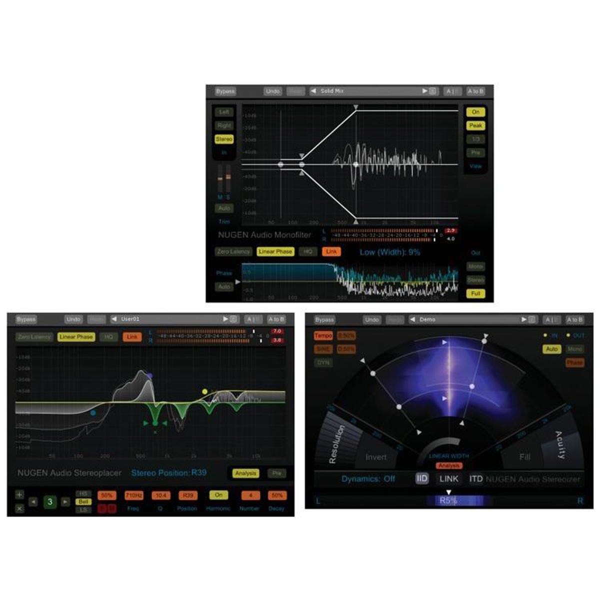 

NUGEN Audio Stereo Pack Bundle - Stereoizer, Stereoplacer and Monofilter - ED