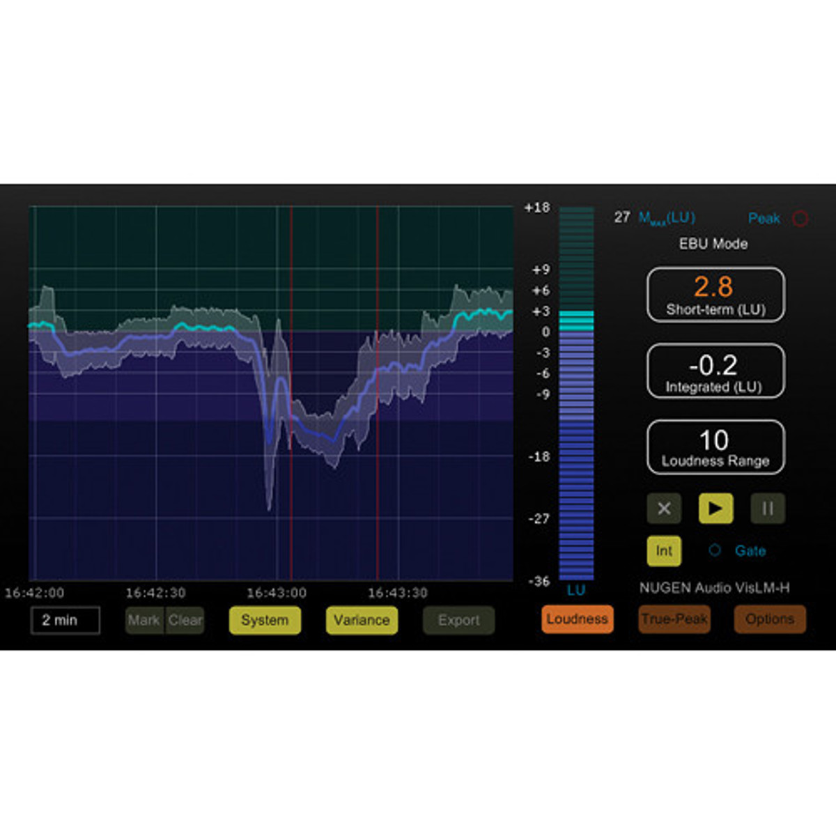 

NUGEN Audio VisLM-H Loudness Metering Upgrade from VisLM-C Plug-In, Download