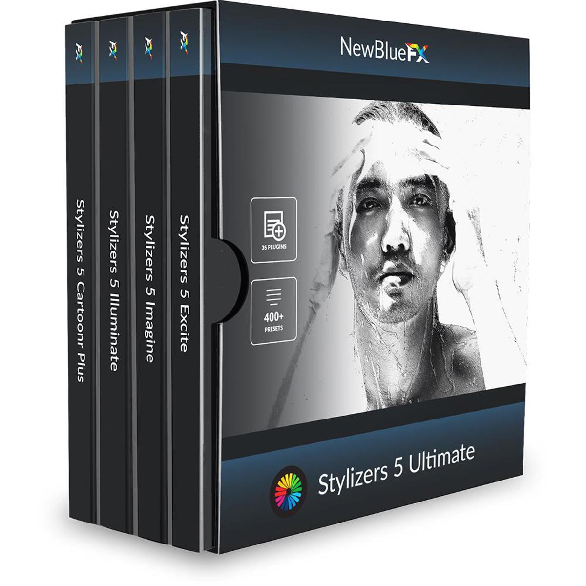 

NewBlueFX Stylizers 5 Ultimate Effects Software Plug-In Bundle, Download