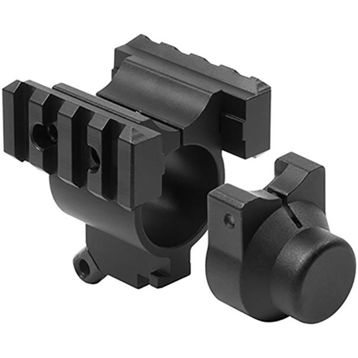 

NcSTAR 1" Shotgun Magazine Tube Mount w/Rails,Sling Stud & Bayonet Lug,Mossberg