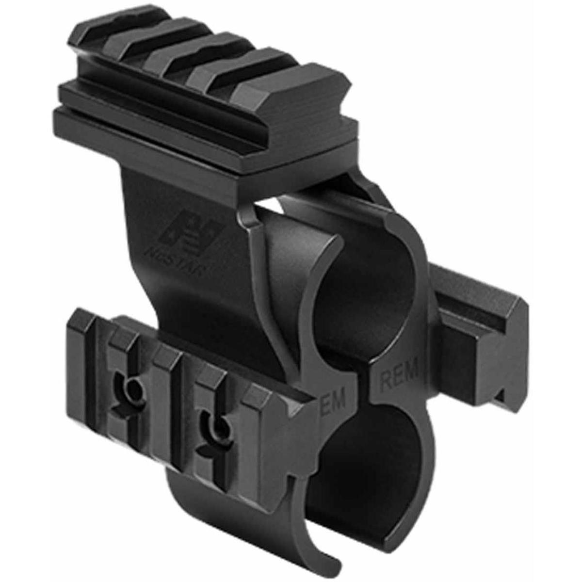 

NcSTAR Shotgun Barrel & Magazine Tube Rail Mount for Optics f/Remington Shotguns