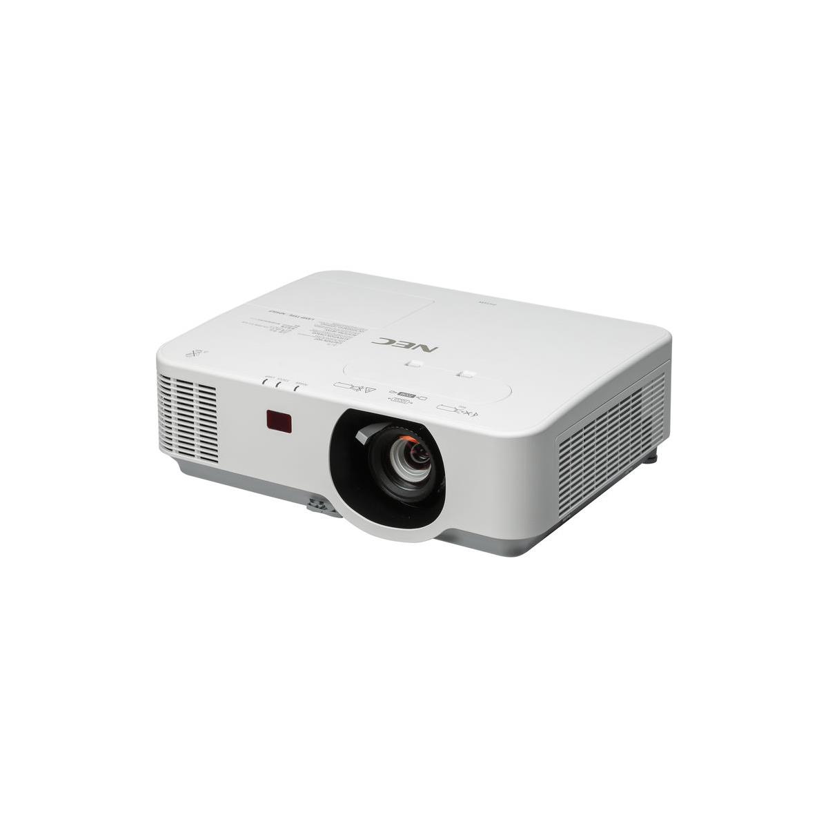 WXGA LCD Entry-Level Professional Installation Projector, White - NEC NP-P554W