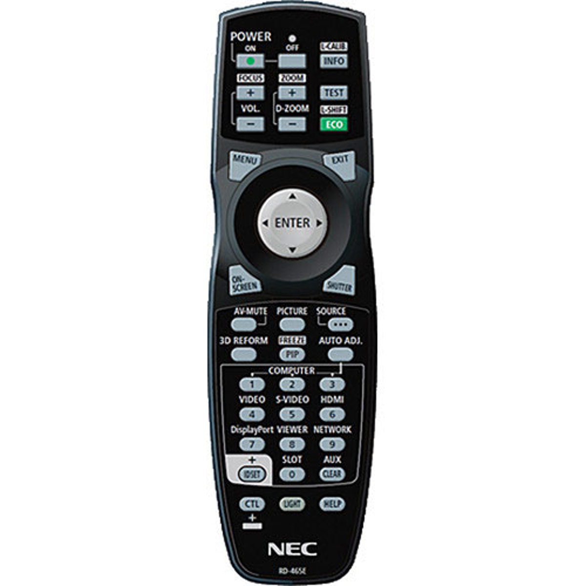 Image of NEC Remote Control for Projectors