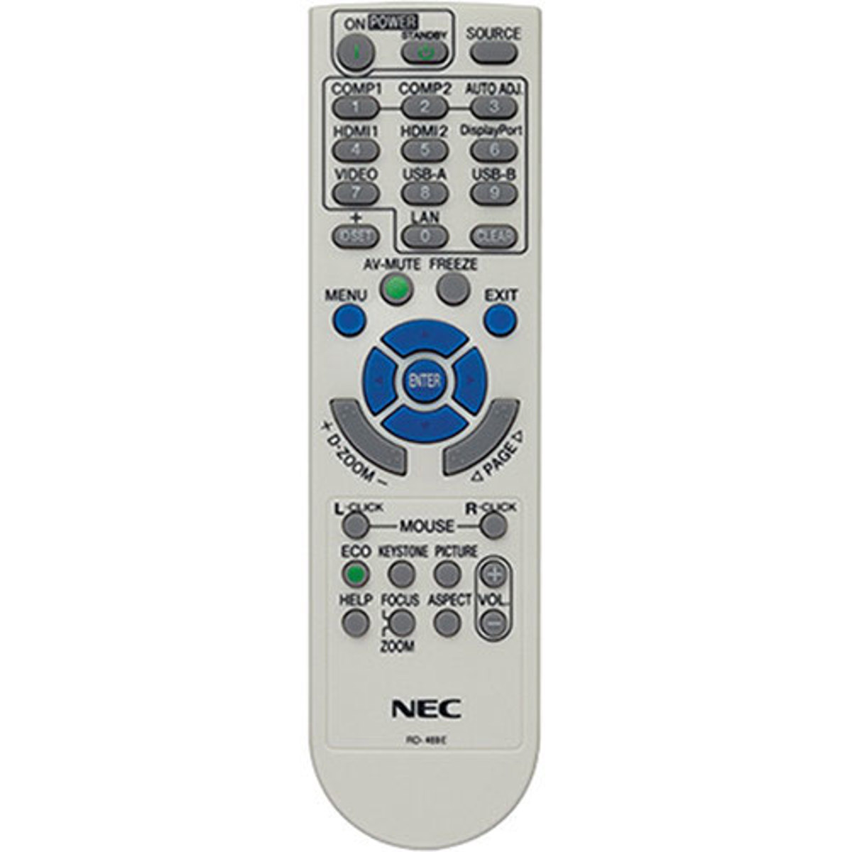 

NEC Remote Control for NP Series Projectors