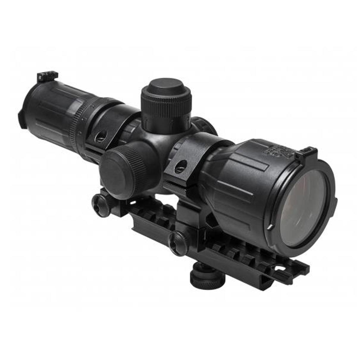 

NcSTAR 3-9x42 Compact Armored Riflescope, Illum P4 Sniper Ret, 30mm Center Tube
