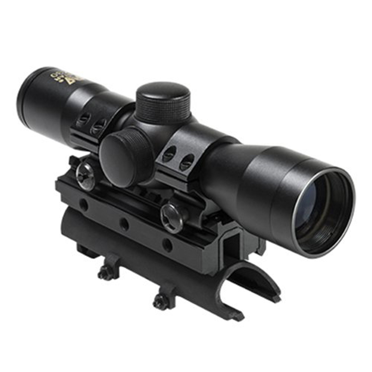 

NcSTAR 4x30 Compact Riflescope, P4 Sniper Reticle, for SKS Style Rifles