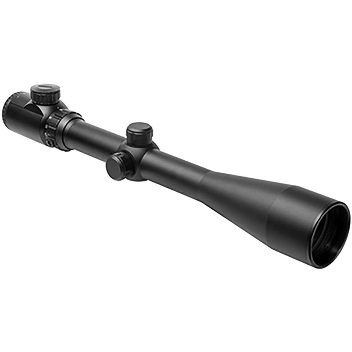 

NcSTAR 6-24x50 Euro III Riflescope, Red/Green Illum Dot+Plex Reticle, 30mm Tube