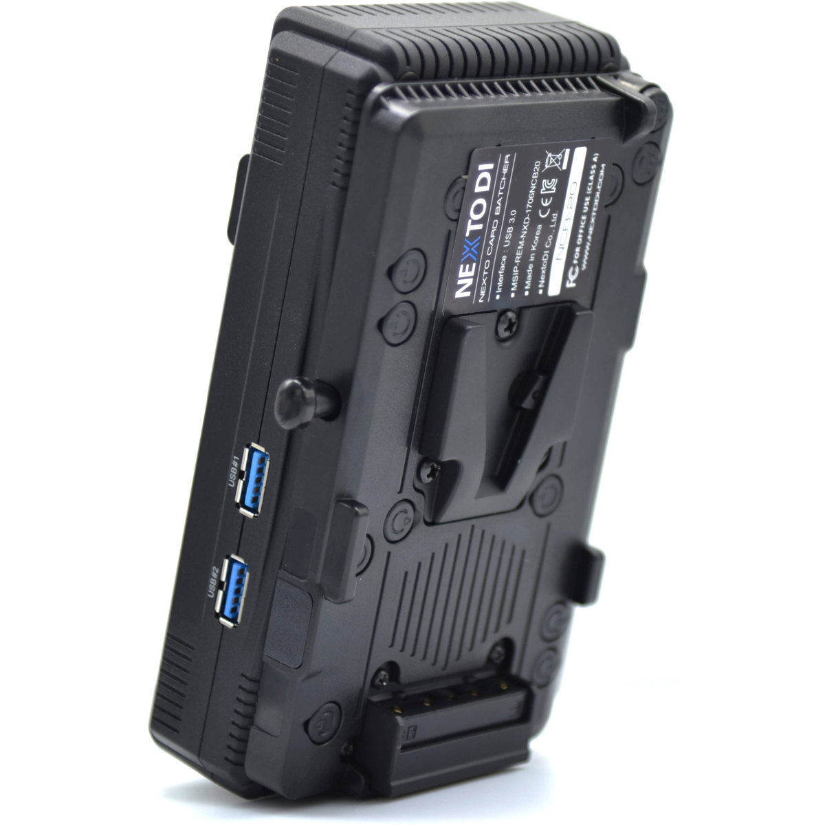 

Nexto DI NCB-20 CFast Multiple Memory Card Reader/Copier with V-Mount Plate