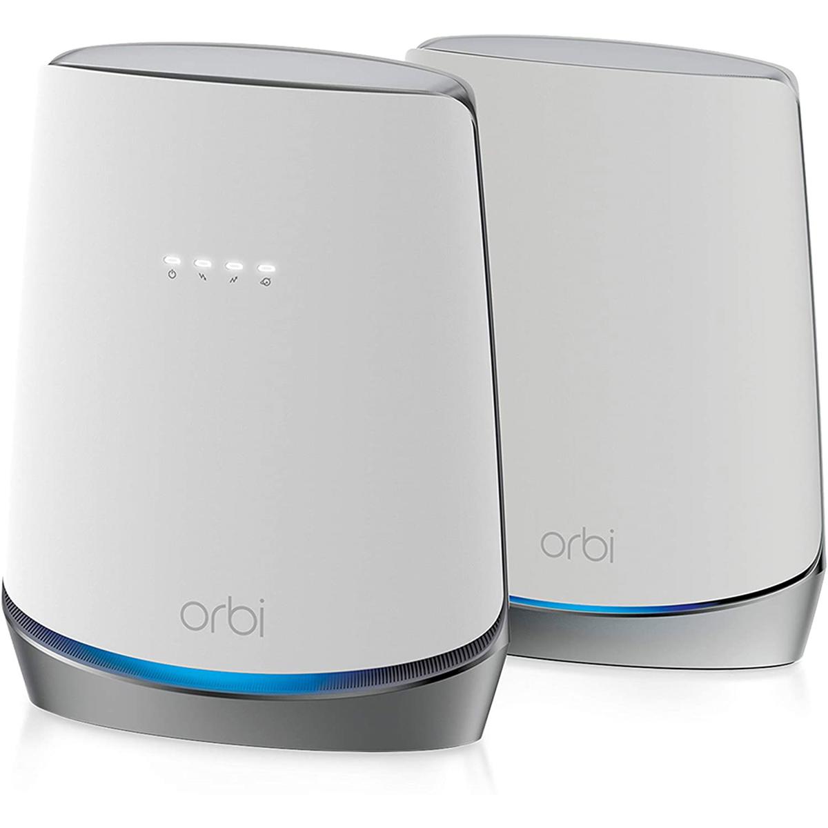 

Netgear Orbi AX4200 Tri-Band Wi-Fi System, Cable Modem Router + 1 Satellite