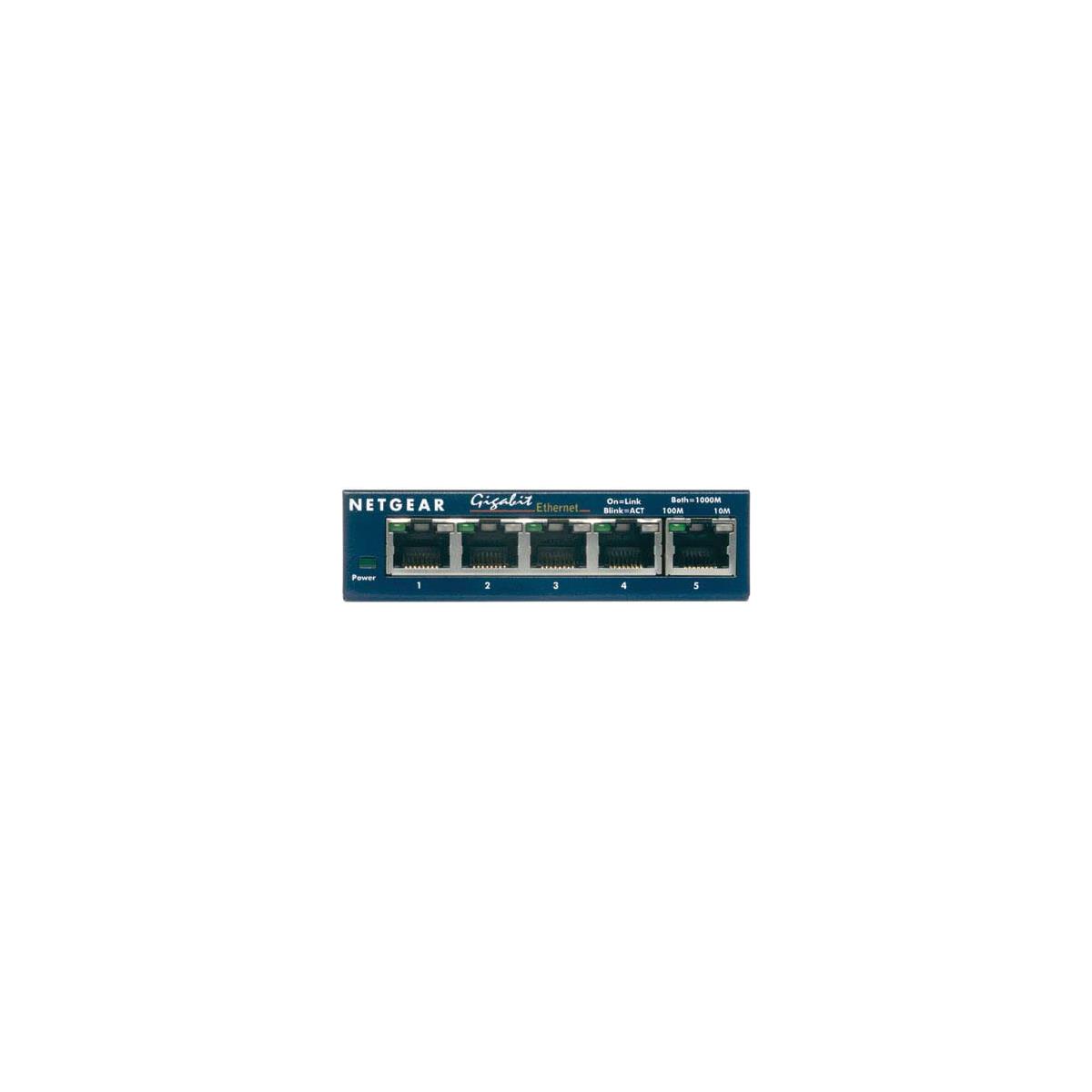 Image of Netgear ProSafe 5-Port Gigabit Ethernet Desktop Switch