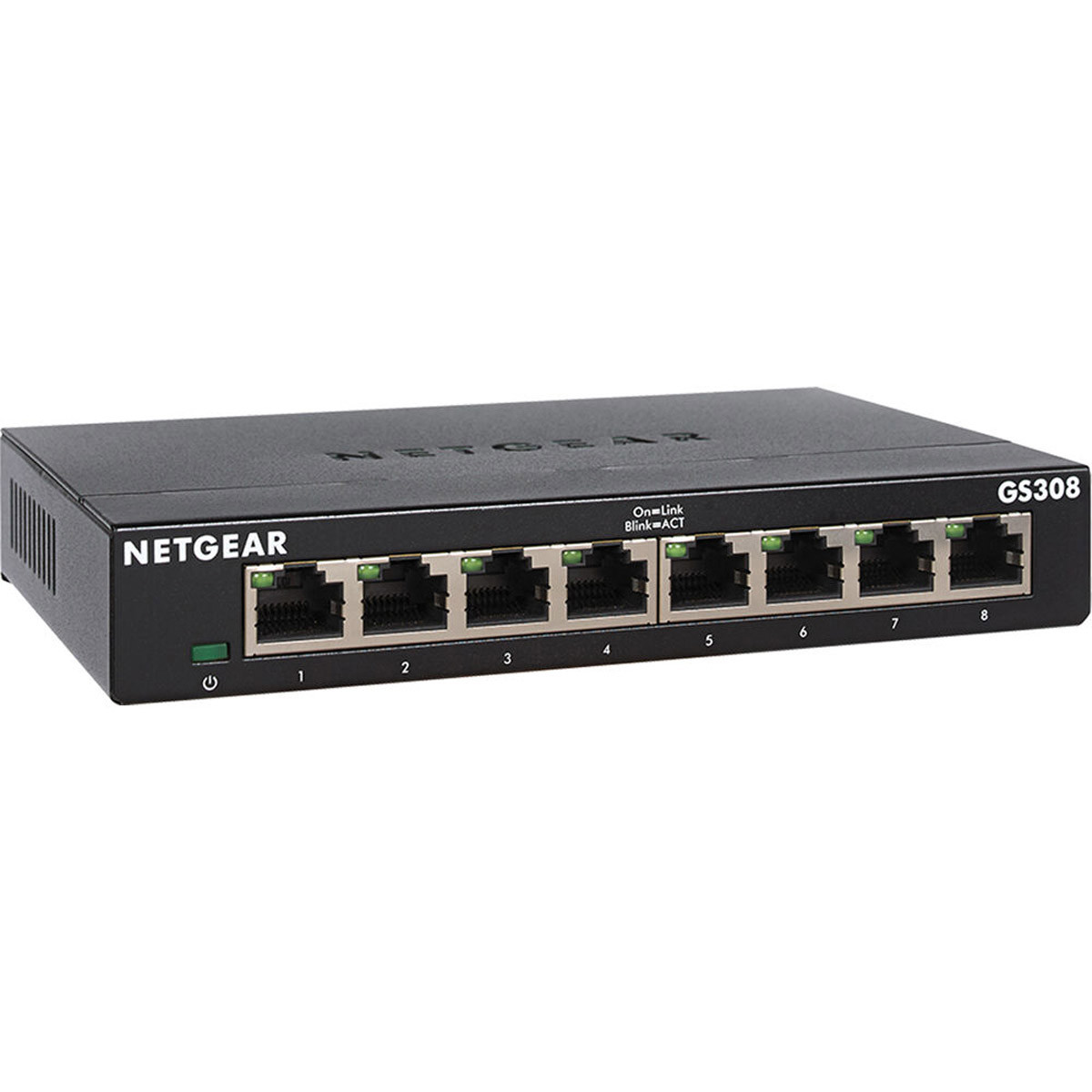 

Netgear GS308 8-Port Gigabit Ethernet SOHO Unmanaged Switch