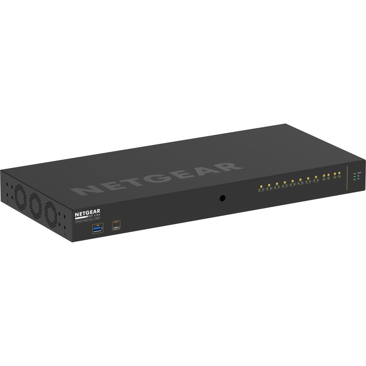 

NewTek Netgear AV Line M4250-10G2XF-PoE+ 12-Port 240W Managed Switch