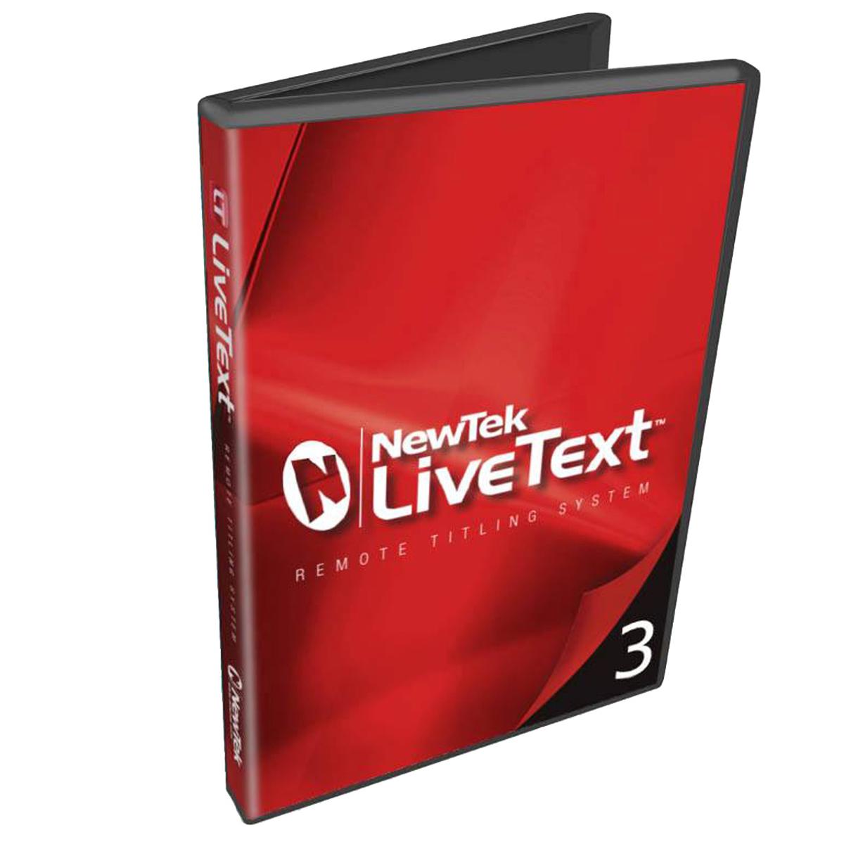 

NewTek LiveText 3 Software with DataLink 3 Technology, Download