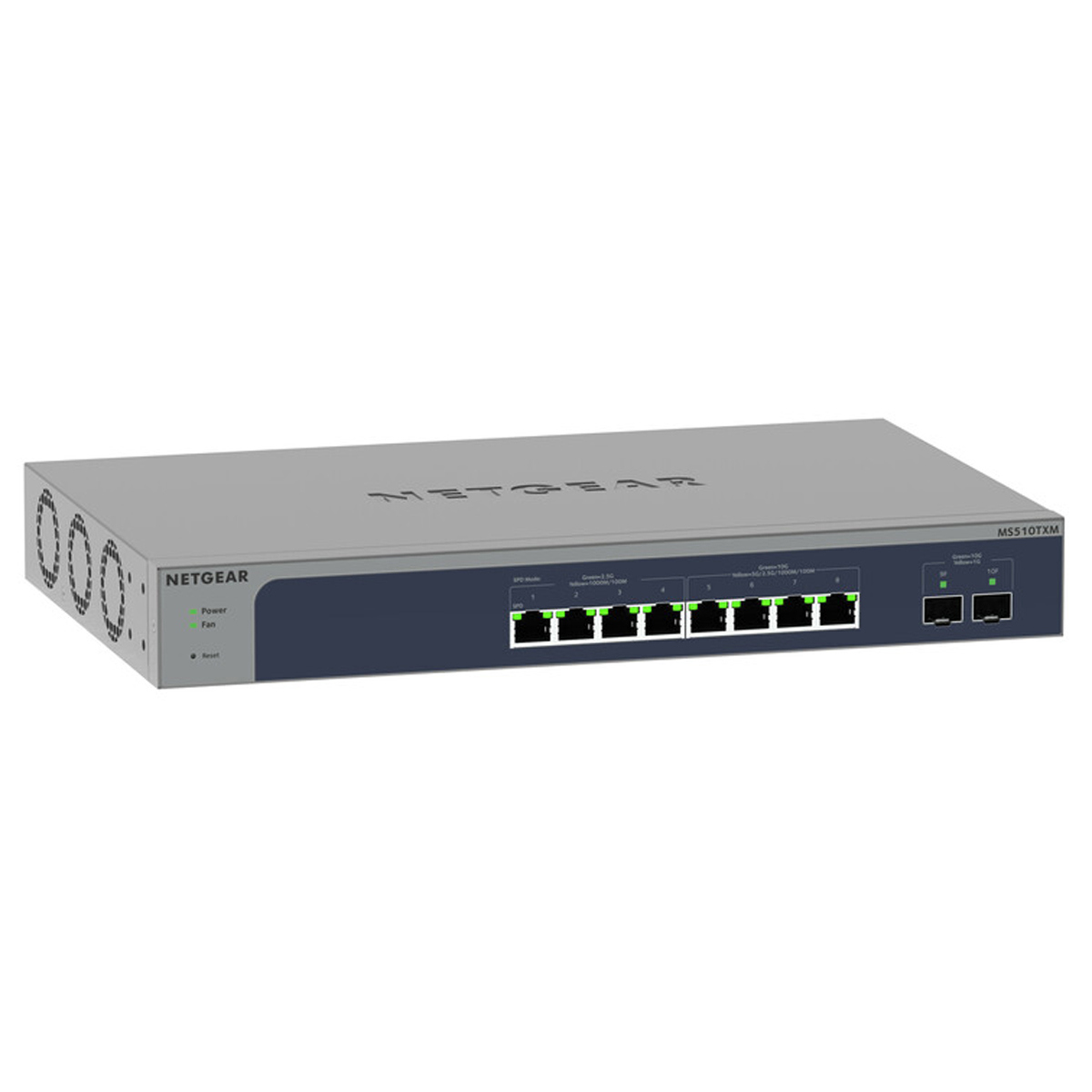 

Netgear MS510TXUP 295W 8-Port Multi-Gigabit Ultra60 PoE++ Managed Smart Switch