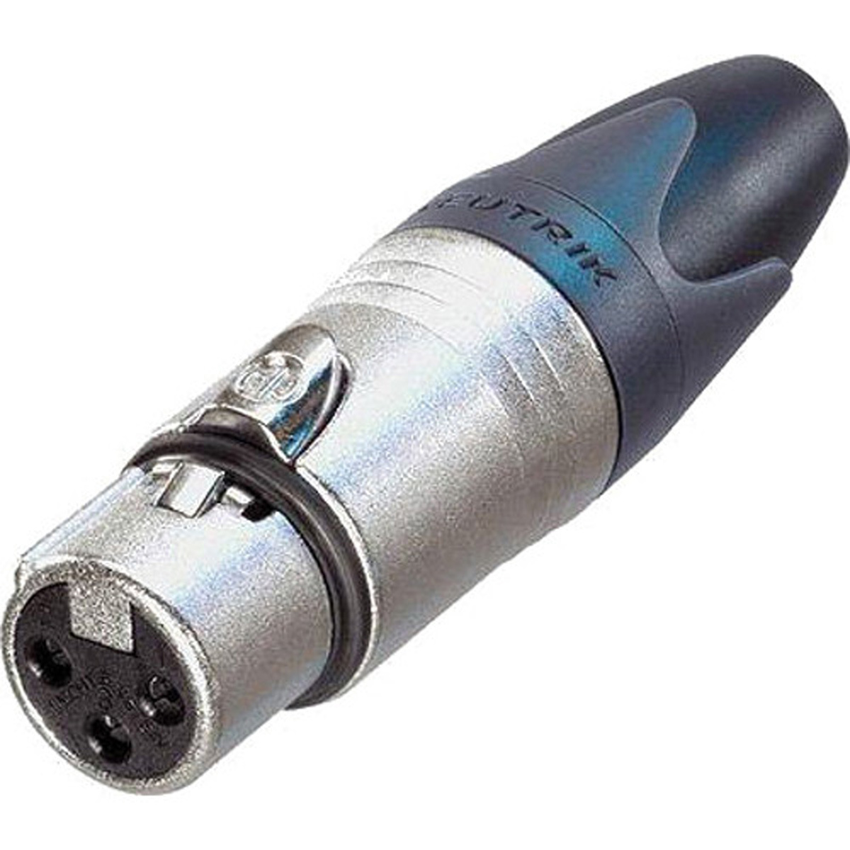 

Neutrik NC3FXX 3-Pole XLR Female Cable Connector, Nickel Housing,Silver Contacts