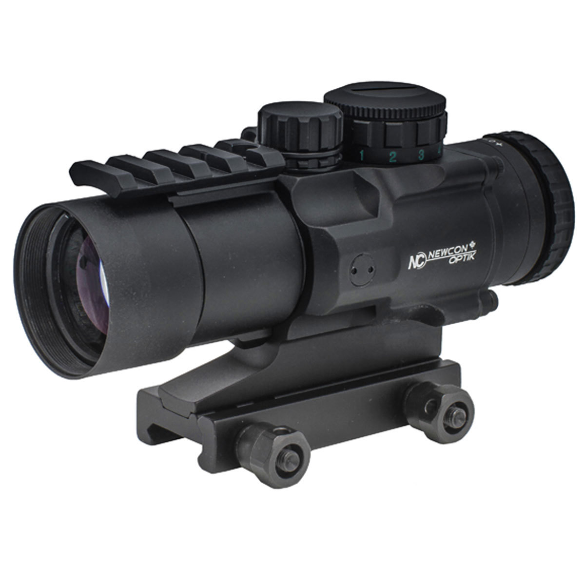 

Newcon Optik NC 4x32 Tactical Series Riflescope, Illum Mil-Dot Ret, Fixed Mount