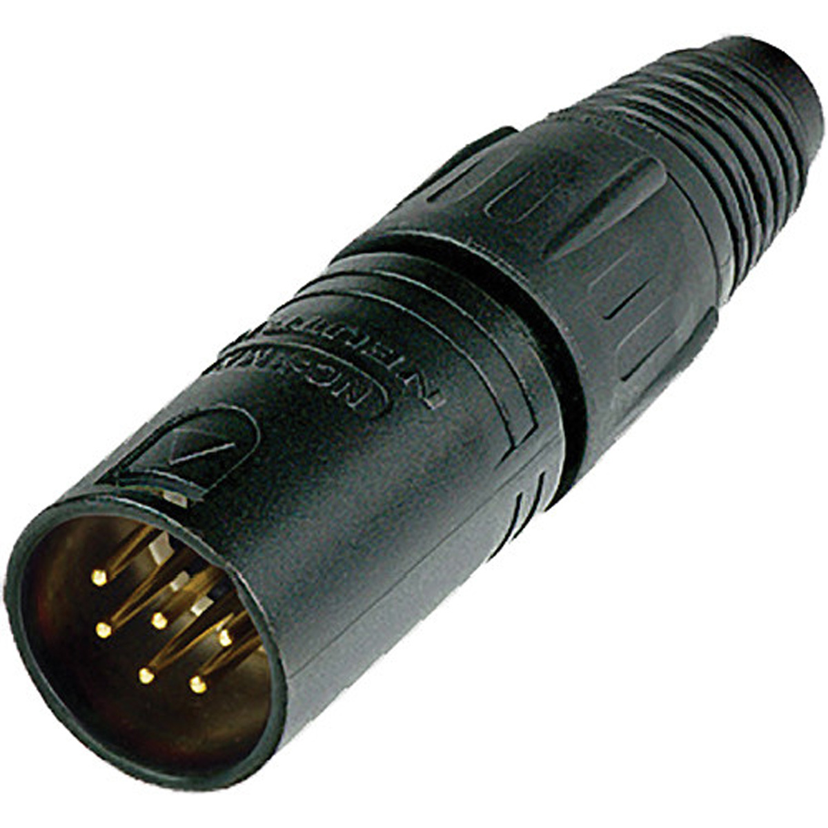 

Neutrik NC6MX-B 6-Pole XLR Male Cable Connector, Black Housing, Gold Contacts
