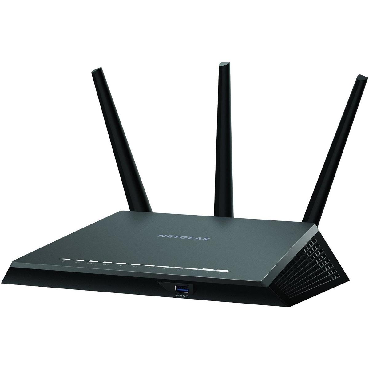 Netgear Nighthawk AC1900 R7000 Dual Band Wireless Gigabit Smart Home Router -  R7000-100PAS