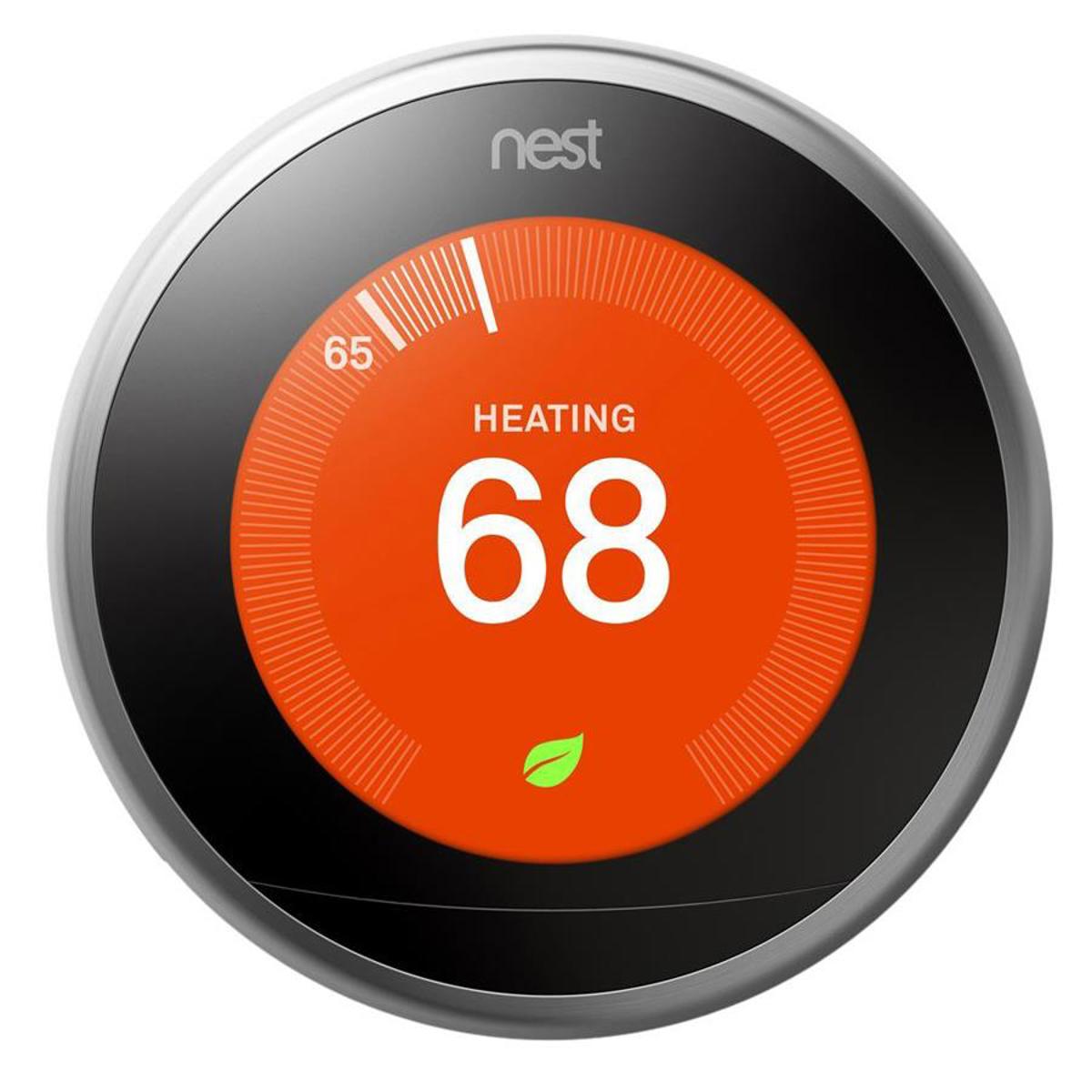 

NewTek Google Nest Learning Thermostat 3rd Generation, Stainless Steel