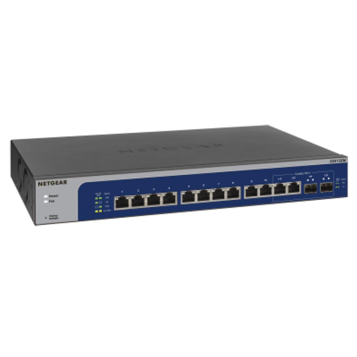 

Netgear XS512EM 12-Port 10/Multi-Gigabit Ethernet Smart Managed Plus Switch