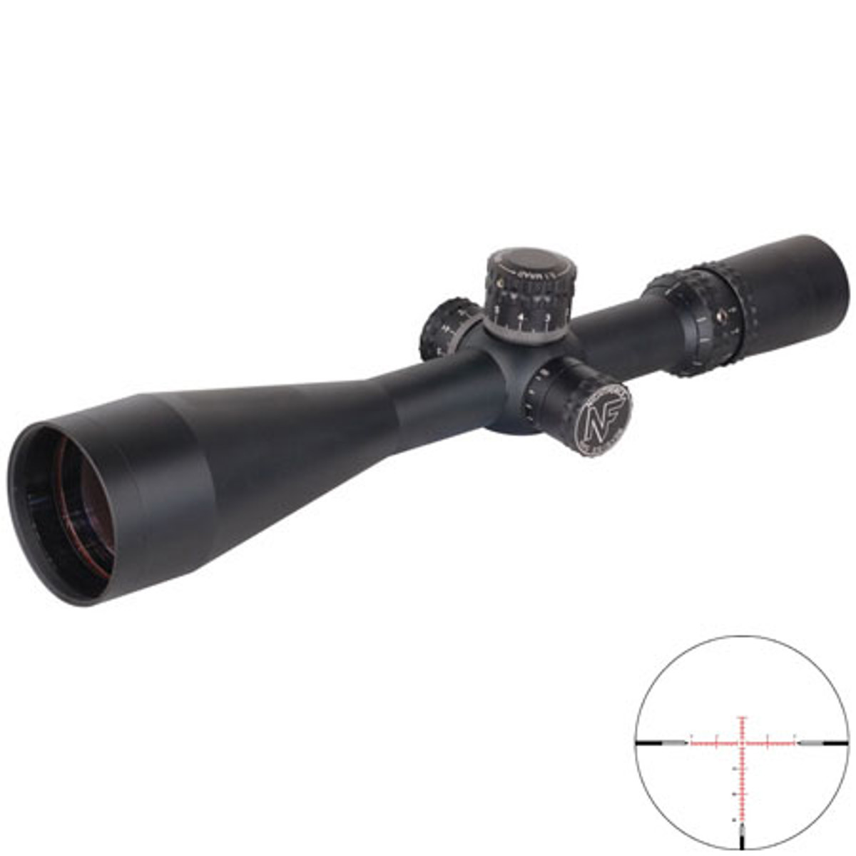 

Nightforce Optics 3.5-15x50 NXS Riflescope, Illum MOAR Ret, Side Focus, 30mmTube