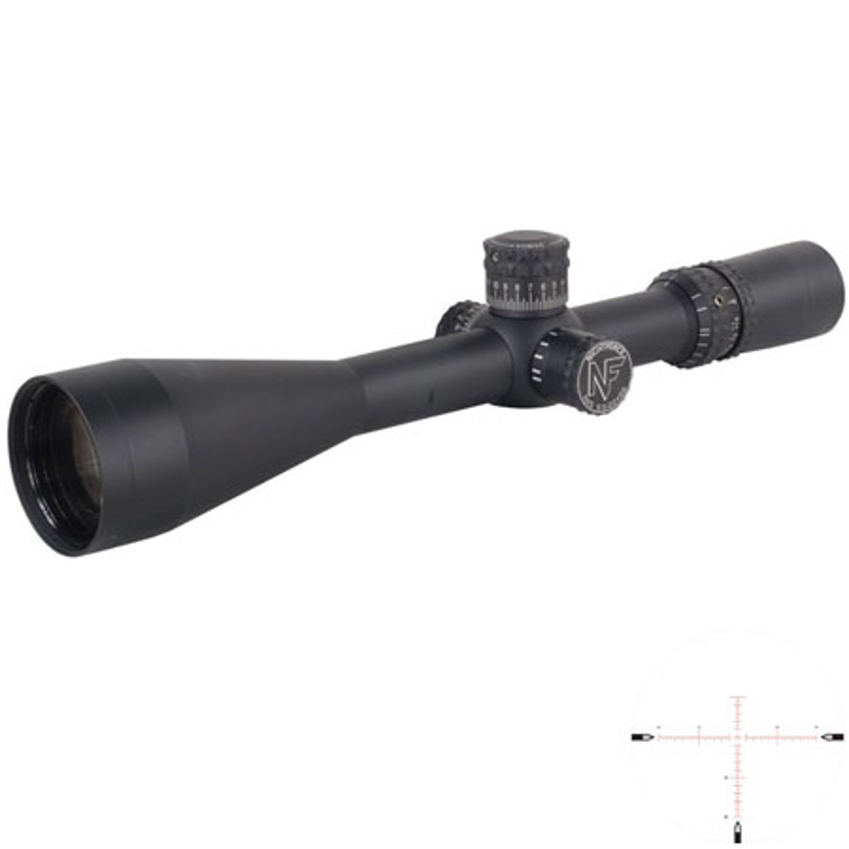 

Nightforce Optics 5.5-22x56 NXS Riflescope, Illum MOAR Ret, Side Focus, 30mmTube