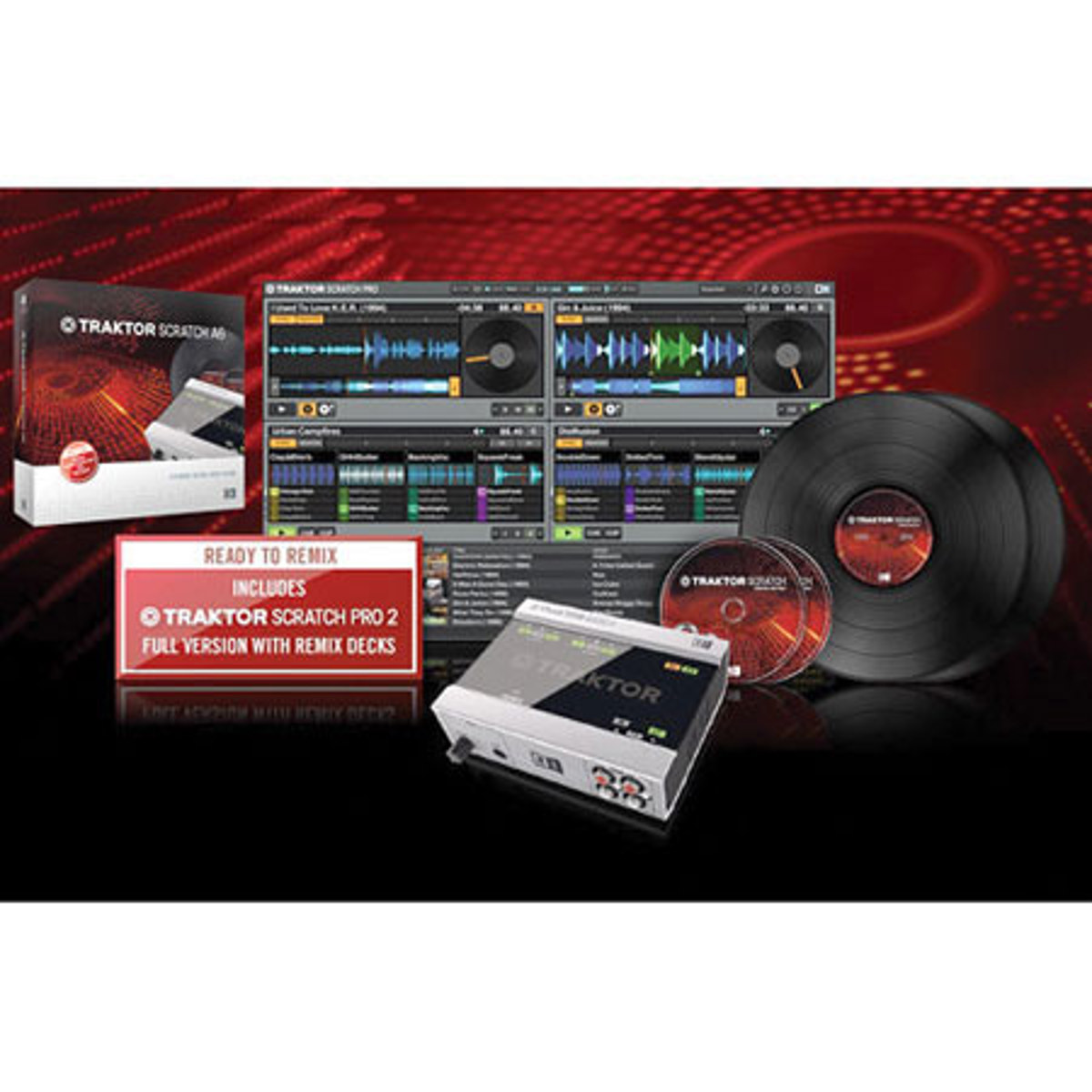 

Native Instruments TRAKTOR Scratch A6 Digital Vinyl System