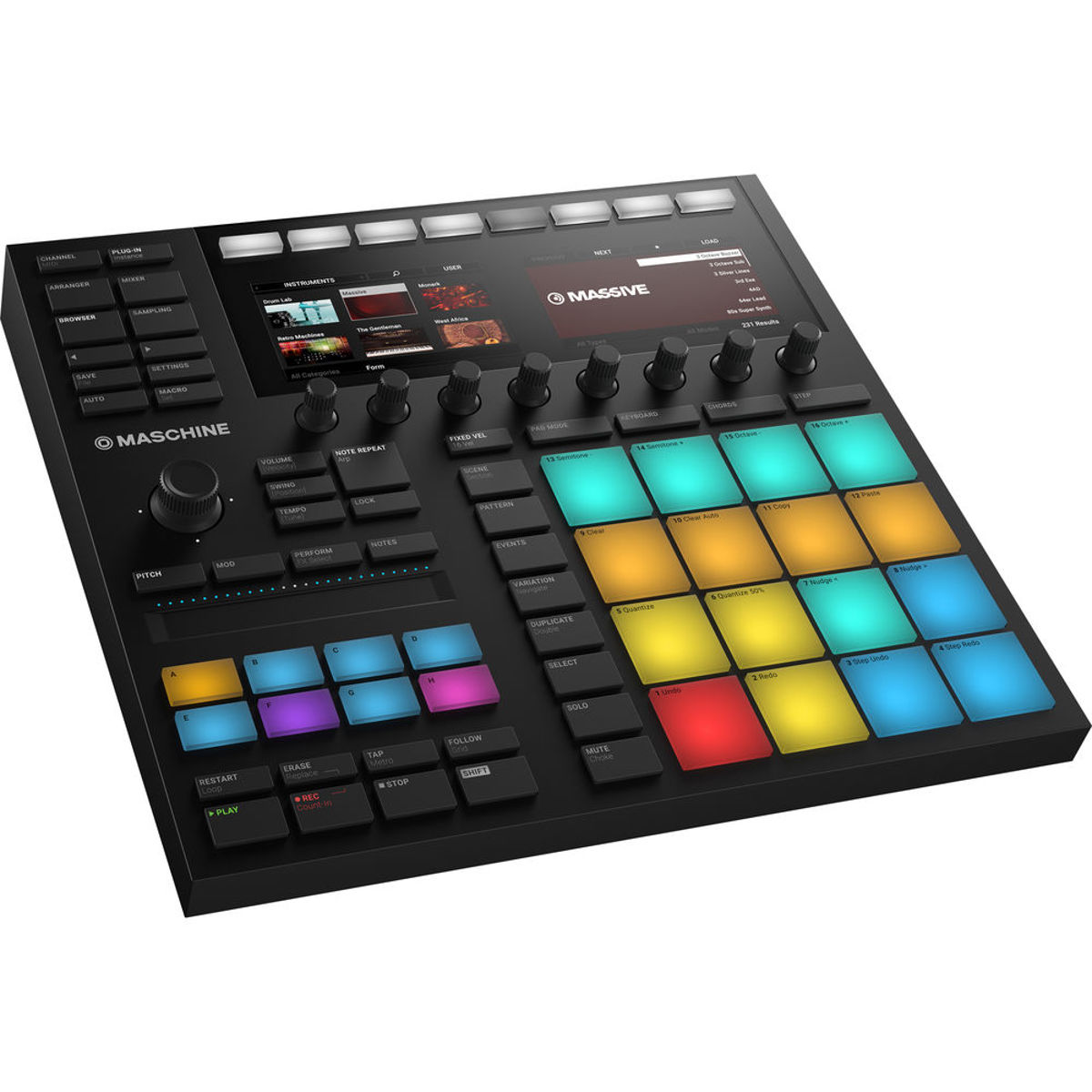 Photos - MIDI Keyboard Native Instruments MASCHINE MK3 Groove Production and Performance Studio S 