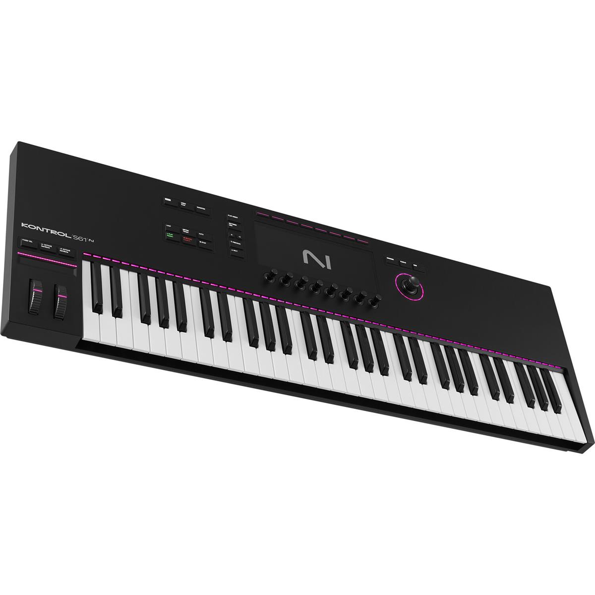 Image of Native Instruments Kontrol S61 MK3 61-Key Smart Keyboard Controller