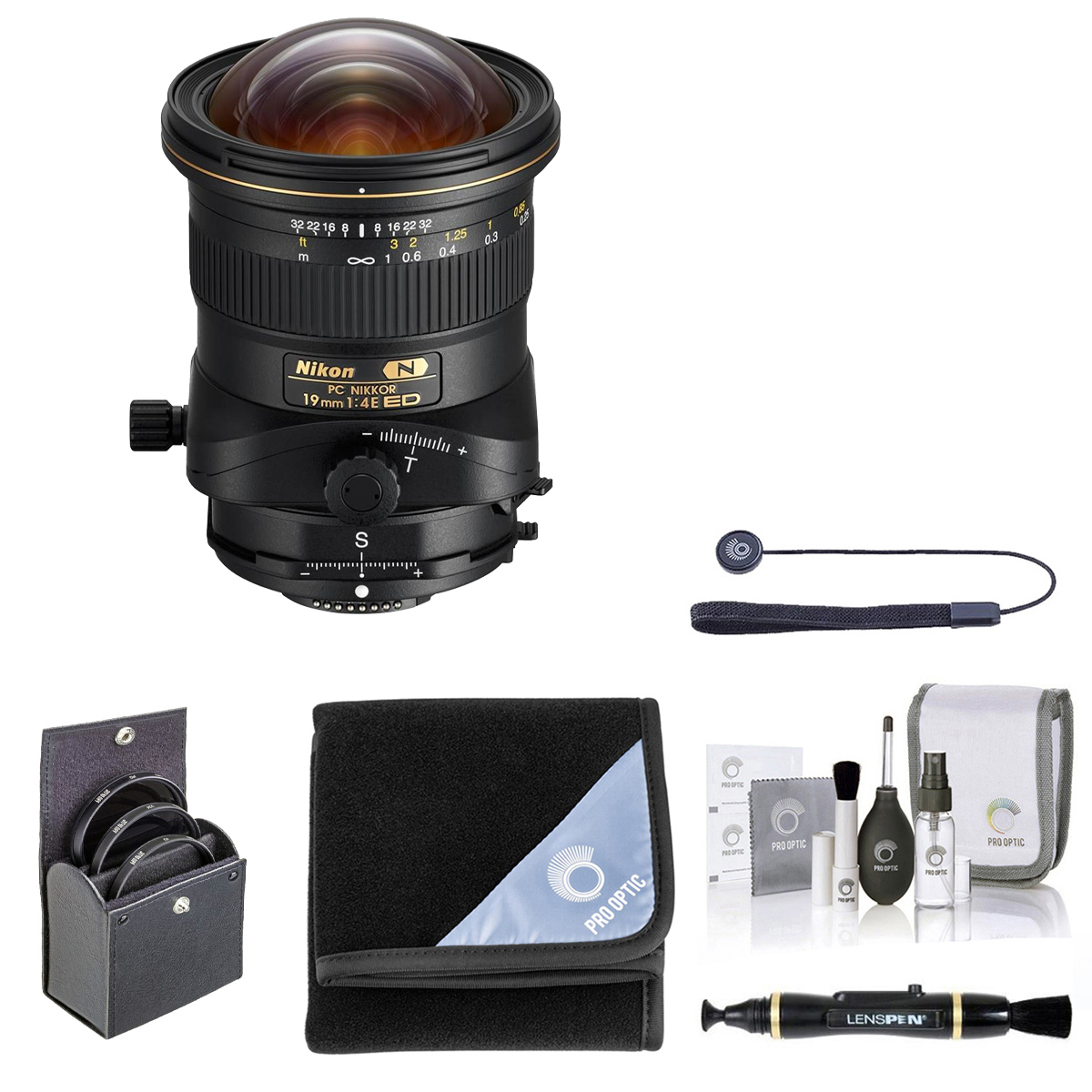 

Nikon 19mm f/4E ED Perspective Control NIKKOR Lens with Accessories Kit