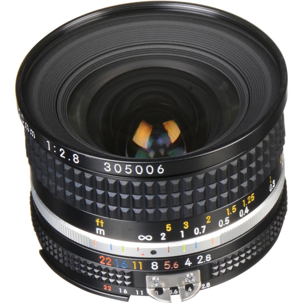 Image of Nikon 20mm f/2.8 AIS Super NIKKOR Lens