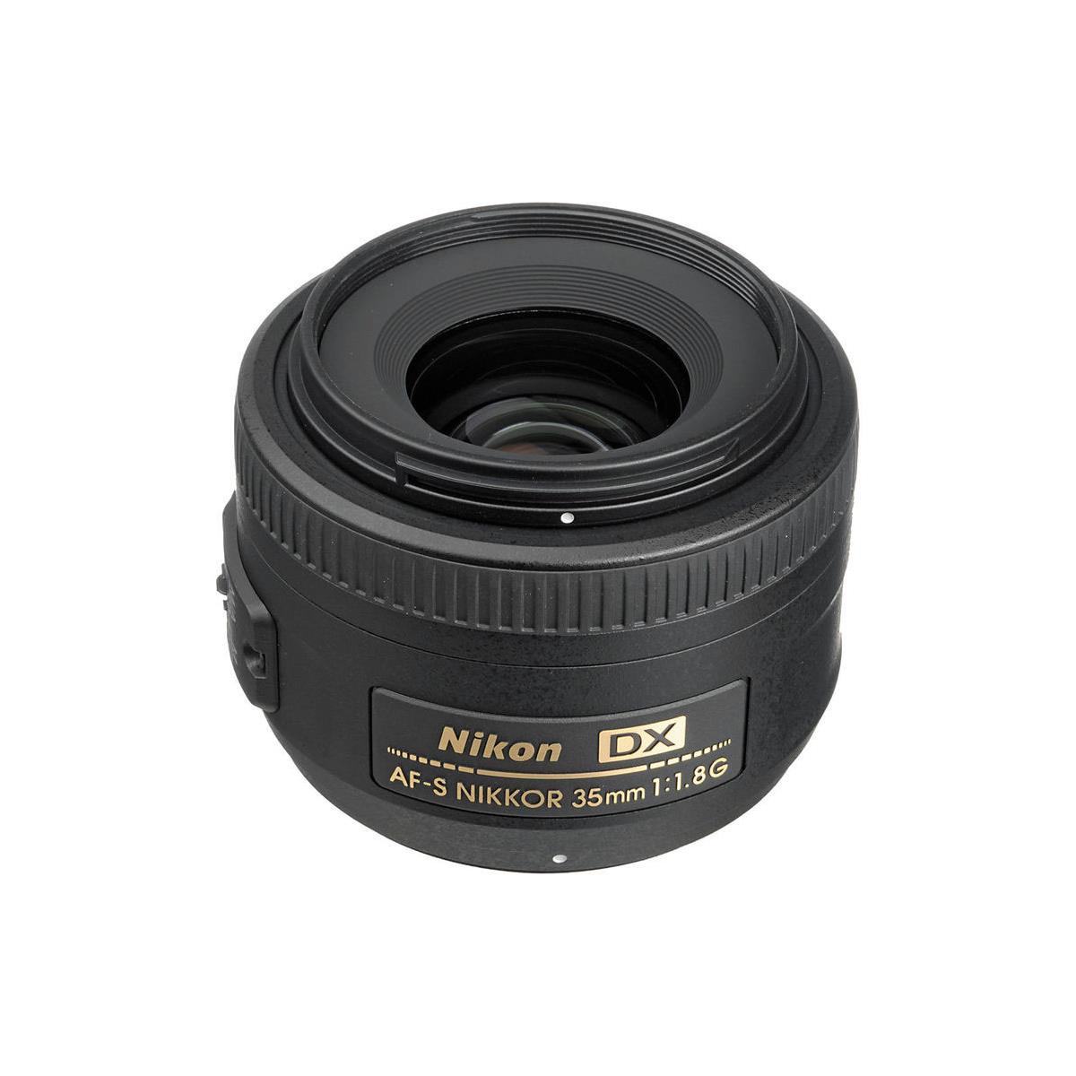 Image of Nikon 35mm f/1.8G AF-S DX NIKKOR Lens for DSLR Cameras