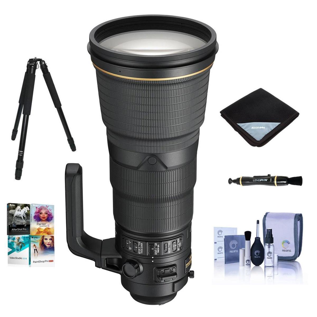 

Nikon 400mm f/2.8E FL ED AF-S NIKKOR VR Lens with Free PC Software & Acc Kit