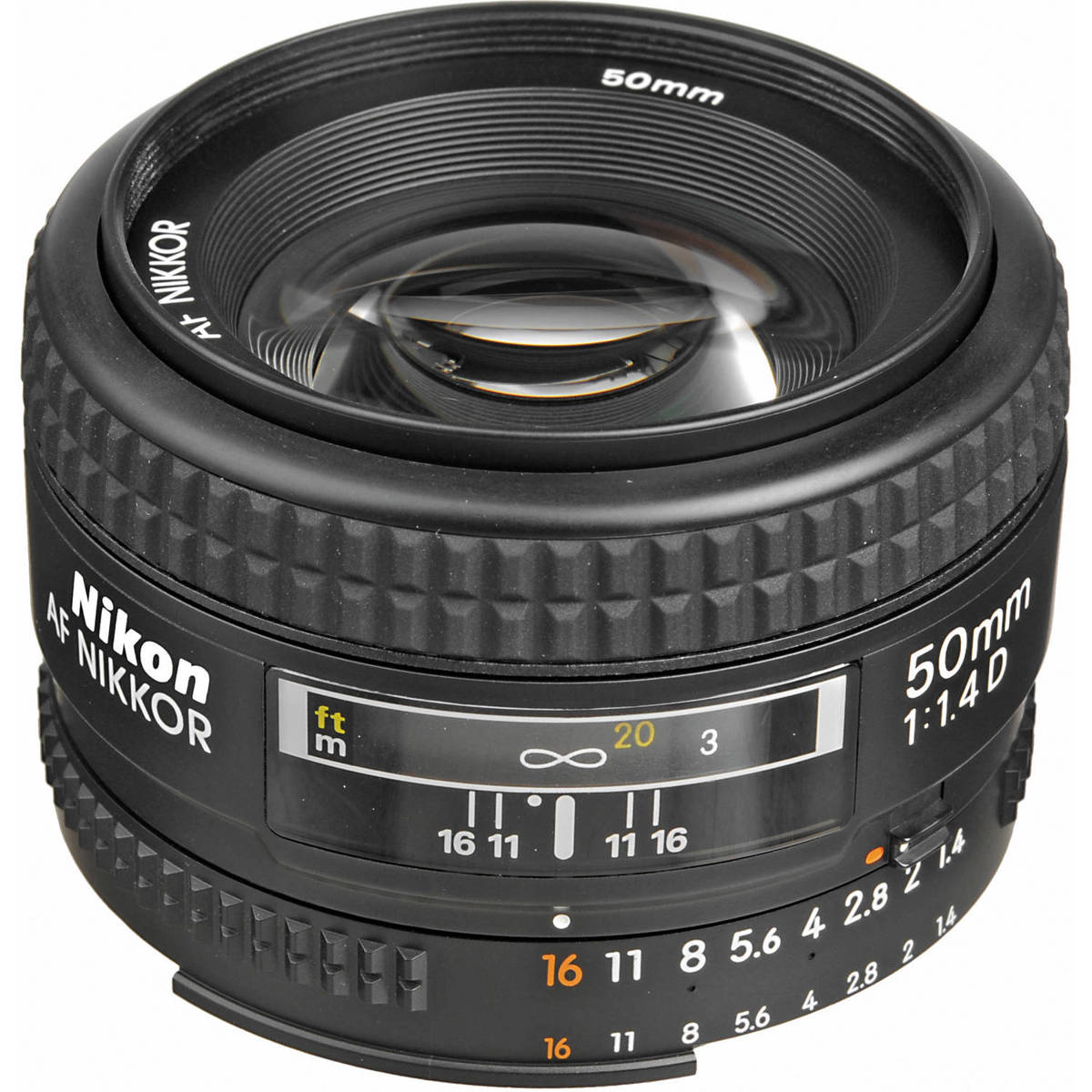 

Nikon 50mm f/1.4D AF NIKKOR Lens - Nikon USA Warranty