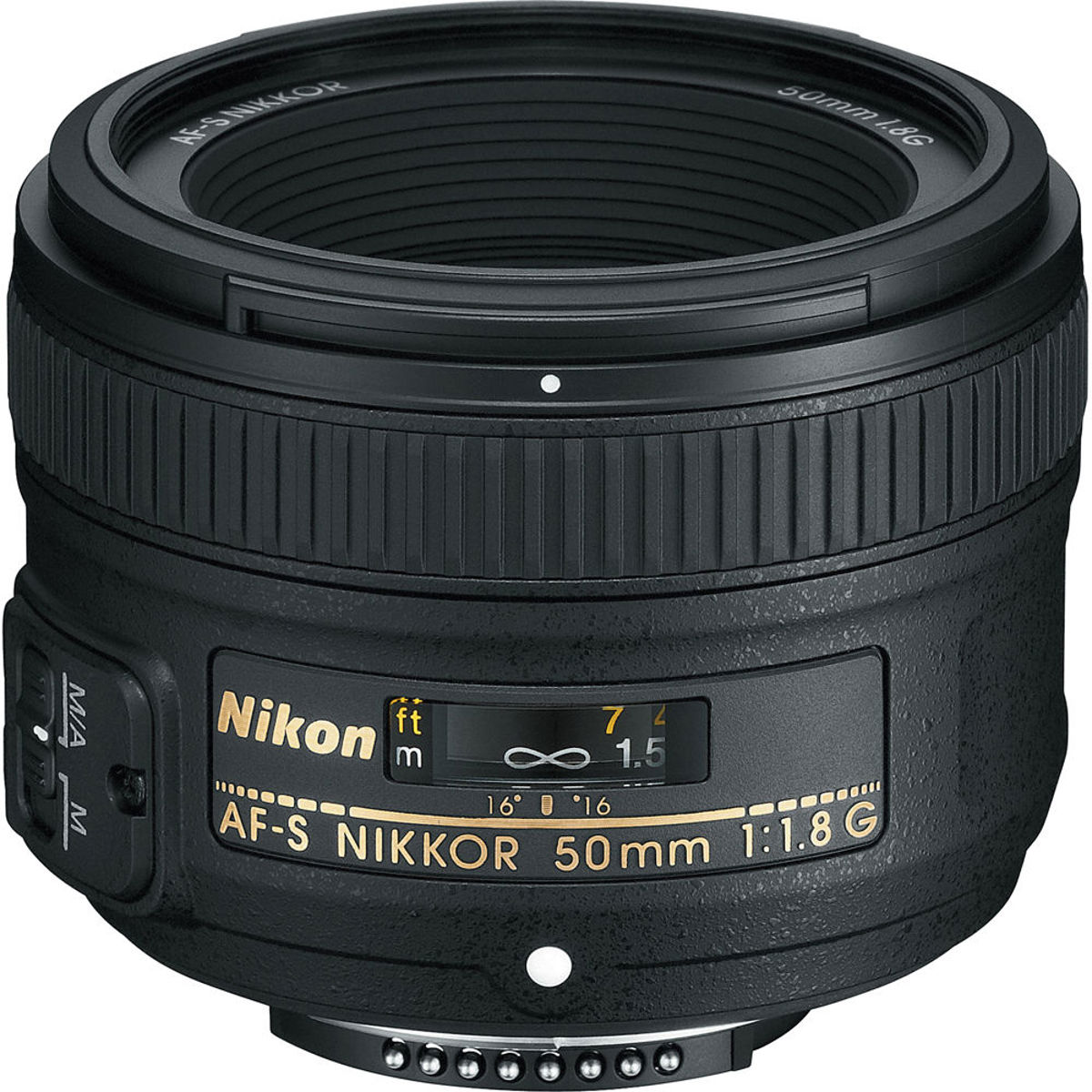 

Nikon 50mm f/1.8G AF-S NIKKOR Lens - Nikon USA Warranty