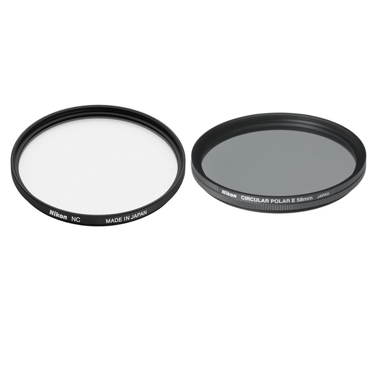 

Nikon 58mm NC / 58mm Circular Polarizer II Filter Set