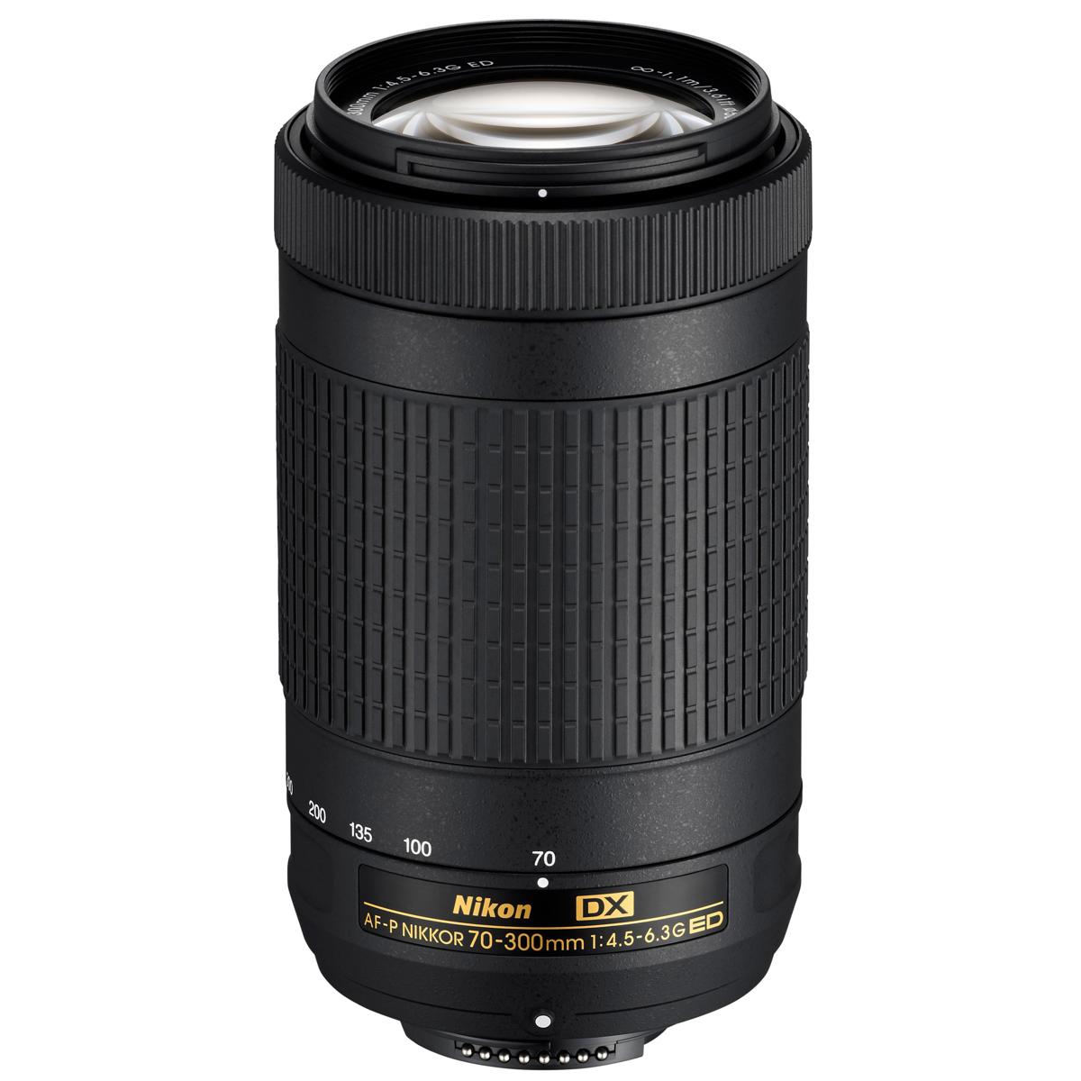 

Nikon AF-P DX NIKKOR 70-300mm f/4.5-6.3G ED Lens - USA Warranty