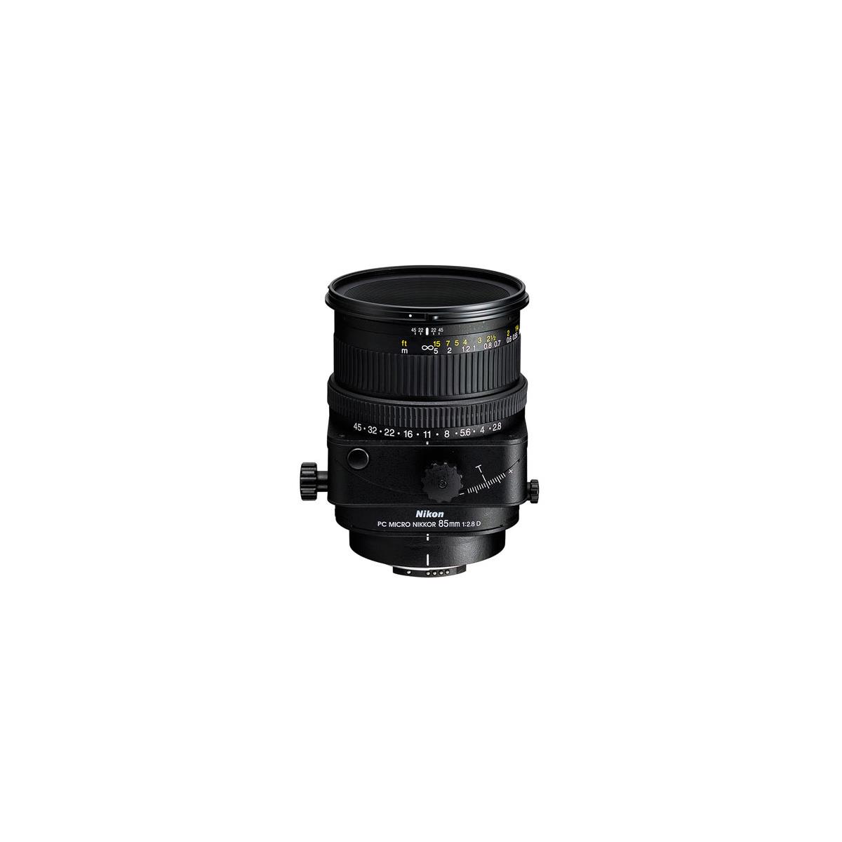 Nikon 85mm f/2.8 PC Micro-NIKKOR Telephoto Manual Focus Lens - Grey Market -  1458