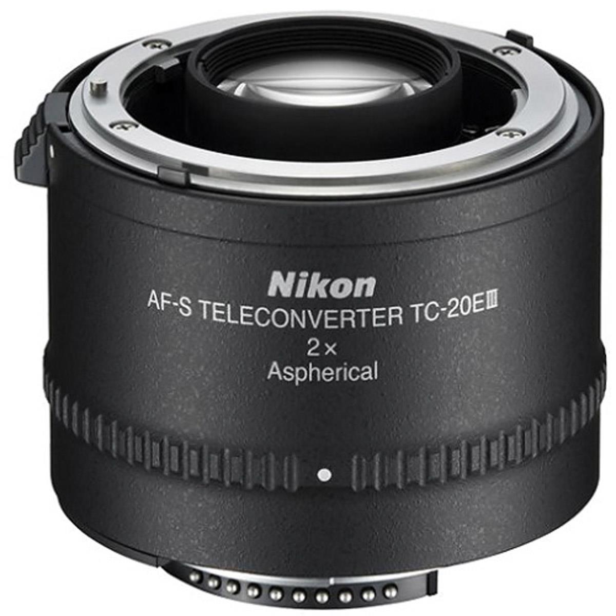 

Nikon TC-20E III 2x AF-S Teleconverter - Nikon USA Warranty