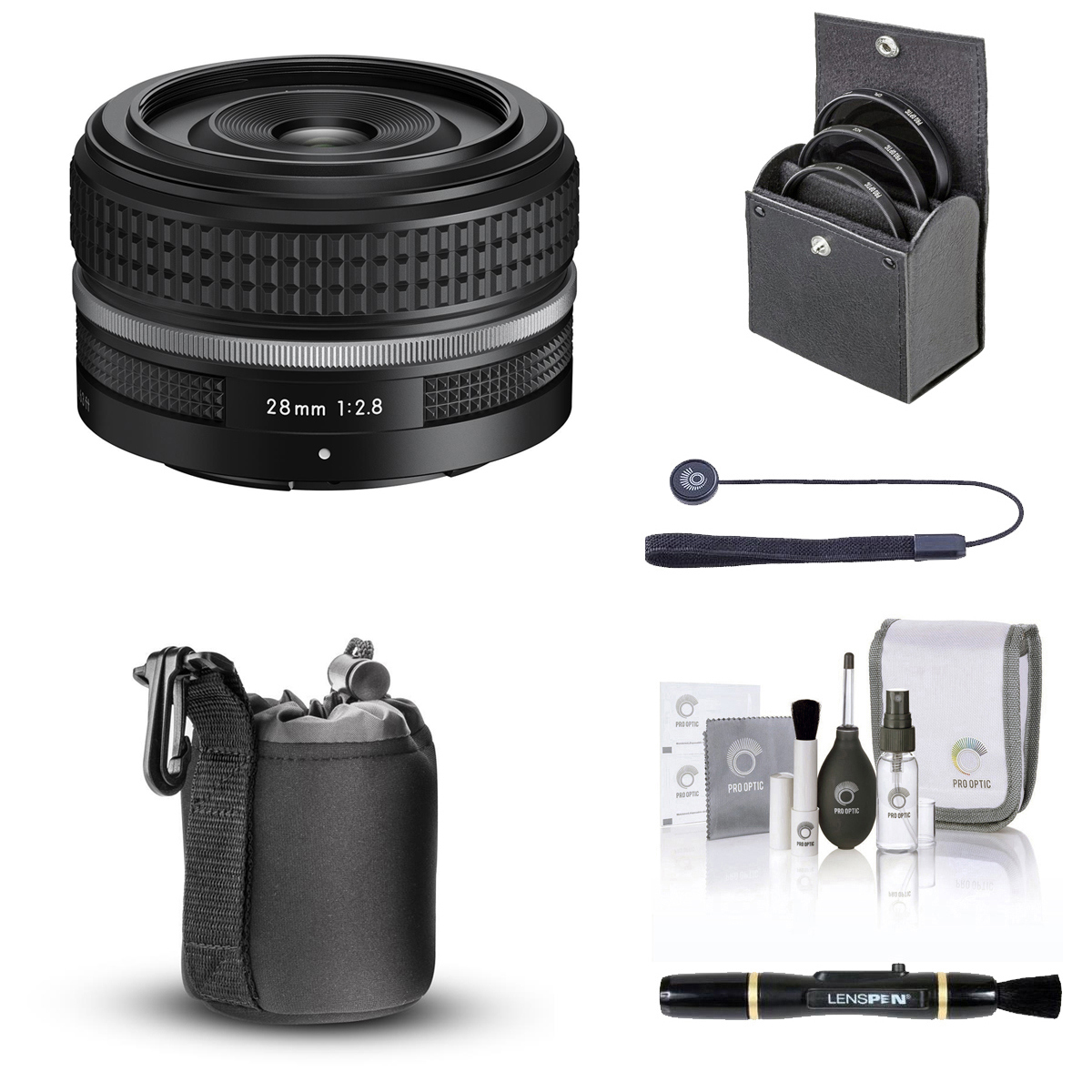 

Nikon NIKKOR Z 28mm f/2.8 Special Edition Lens with Essentials Kit