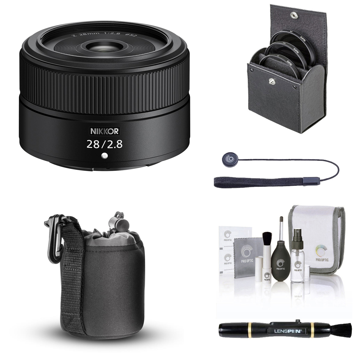 

Nikon NIKKOR Z 28mm f/2.8 Lens with Essentials Kit