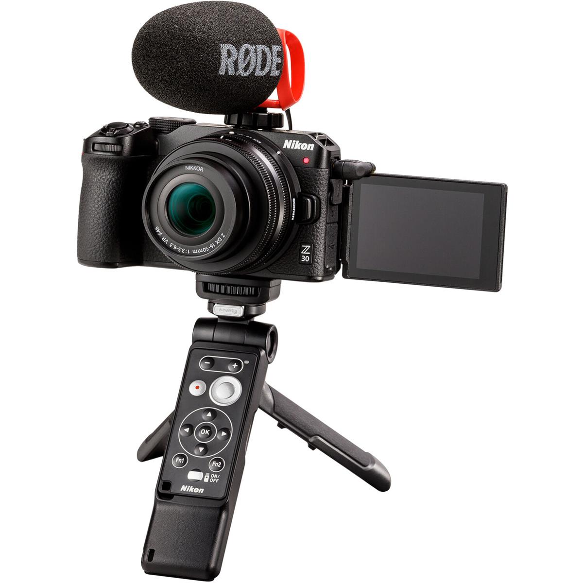 Image of Nikon Z 30 DX-Format Mirrorless Camera Creator's Kit
