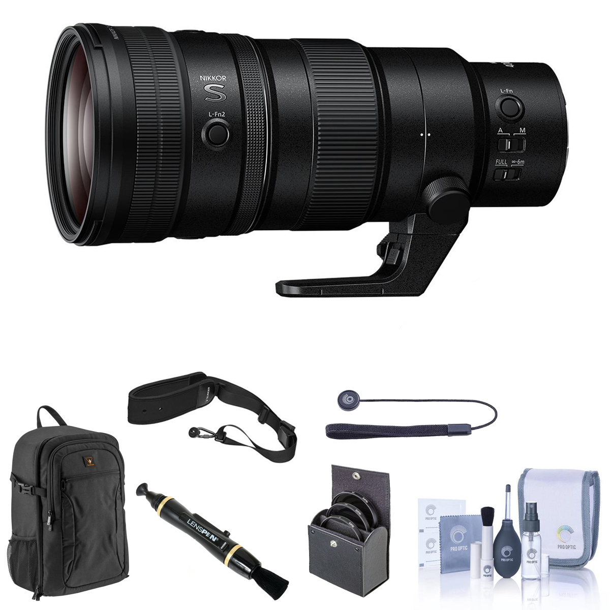

Nikon NIKKOR Z 400mm f/4.5 VR S Lens with Essential Kit