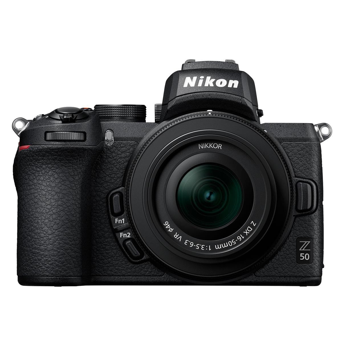 Nikon Z50 Mirrorless Camera with NIKKOR Z DX 16-50mm f/3.5-6.3 VR Lens