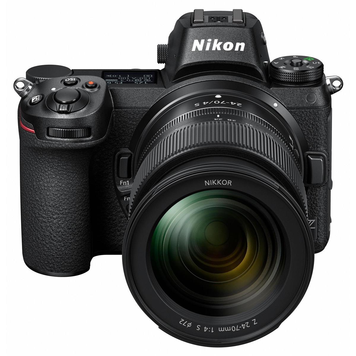 Nikon Z6 FX-Format Mirrorless Camera with NIKKOR Z 24-70mm f/4 S Lens