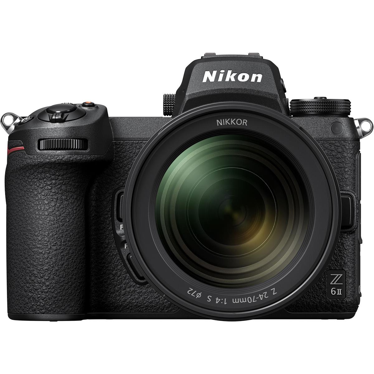 Image of Nikon Z 6II Mirrorless Camera with NIKKOR Z 24-70mm f/4 S Lens