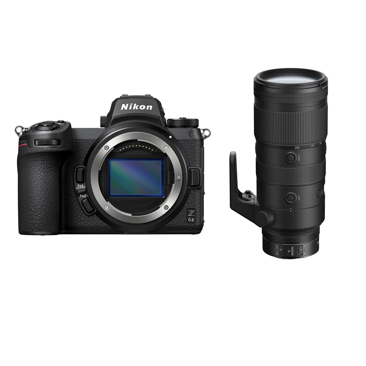 Image of Nikon Z 6II Mirrorless Camera with 70-200mm f/2.8 VR S Lens