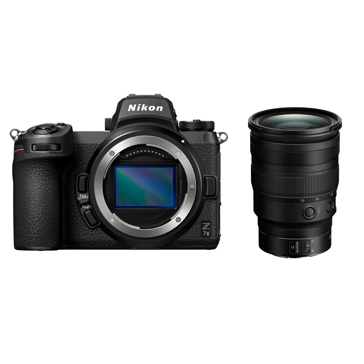 Image of Nikon Z 7II Mirrorless Camera with 24-70mm f/2.8 S Lens
