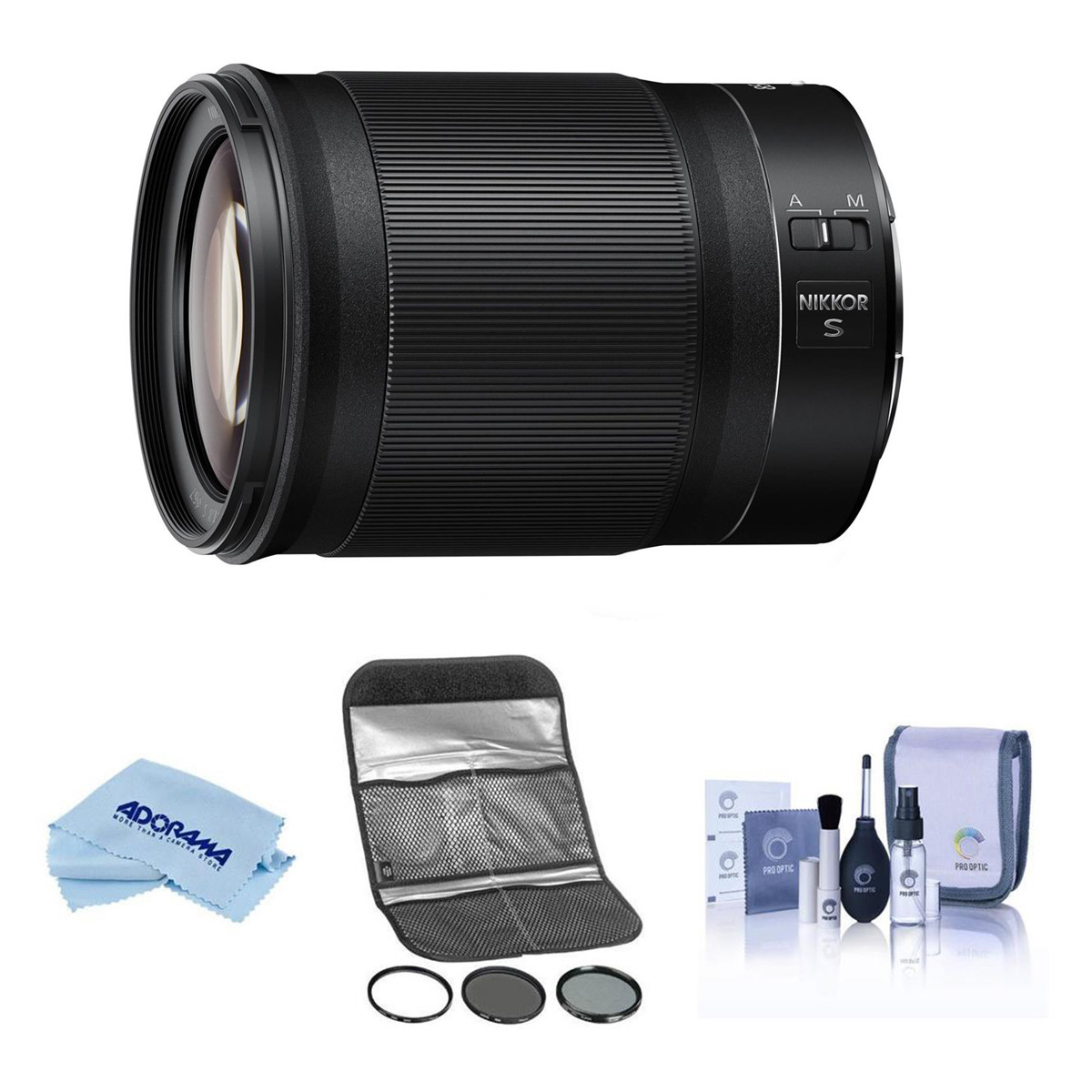 

Nikon NIKKOR Z 85mm f/1.8 S Lens for Nikon Z w/ Hoya 67mm Digital Filter Kit II