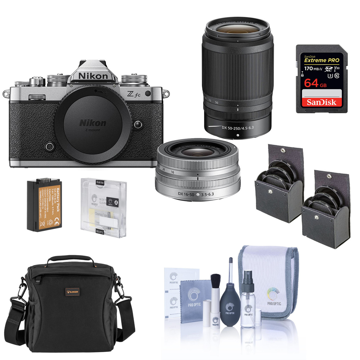 

Nikon Z fc Mirrorless Camera w/16-50mm & 50-250mm Lens, Bundle w/Included Value
